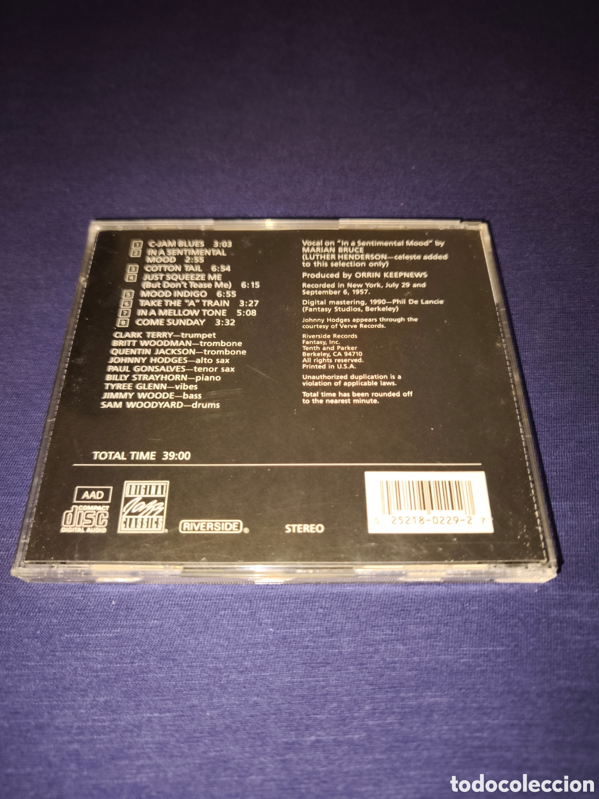 CDs de m&uacute;sica: Clark Terry Duke with a difference - Foto 2