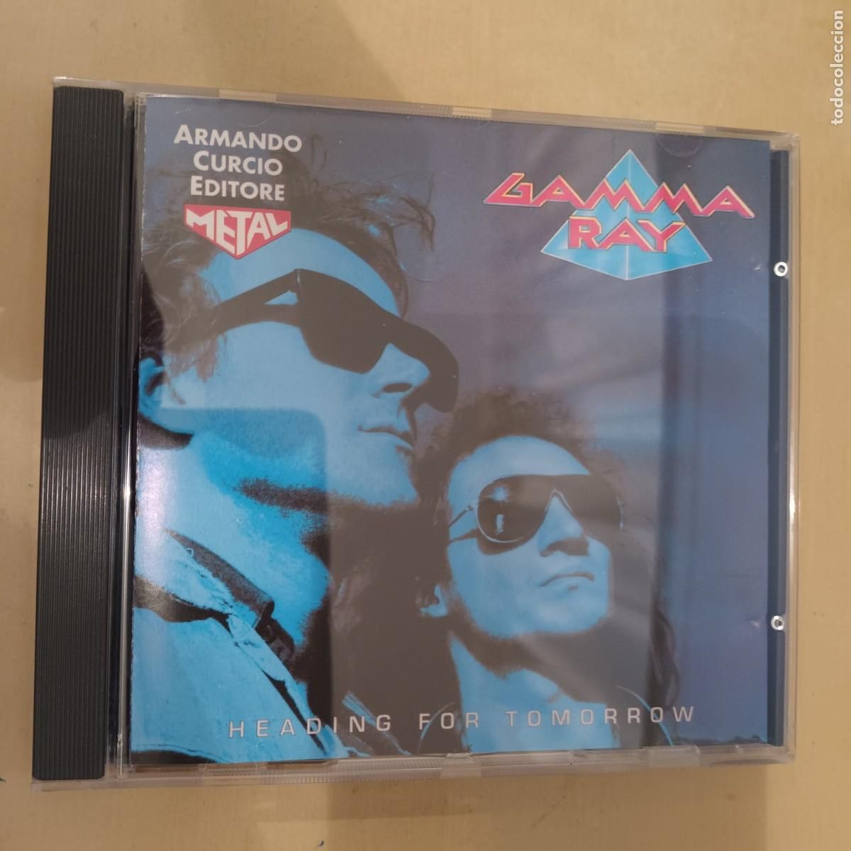 Musik-CDs: Gamma Ray , Heading For Tomorrow , CD 1993 Italy , Impecable. Speed Power Metal