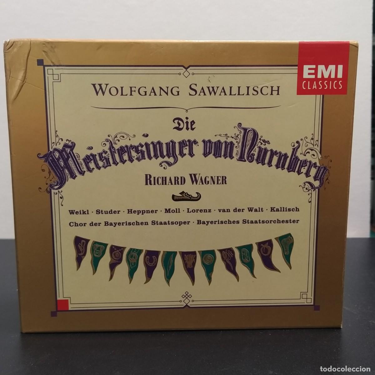 CDs de m&uacute;sica: Wagner - Wolfgang Sawallisch - Die Meistersinger Von N&uuml;rnberg (4xCD)