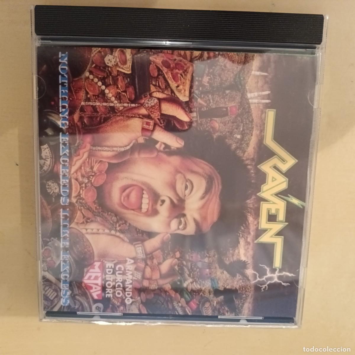 CDs de m&uacute;sica: Raven , Nothing Exceeds Like Excess , CD 1993 Italy . Impecable. Heavy Metal