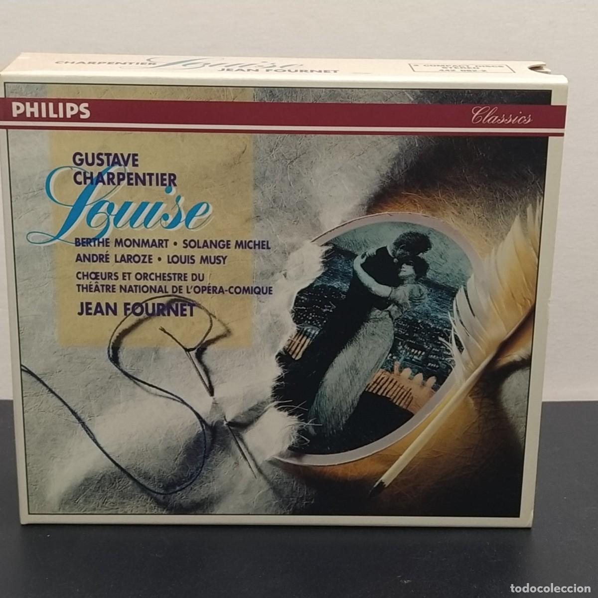 CDs de m&uacute;sica: Charpentier - Jean Fournet - Louise (3xCD)