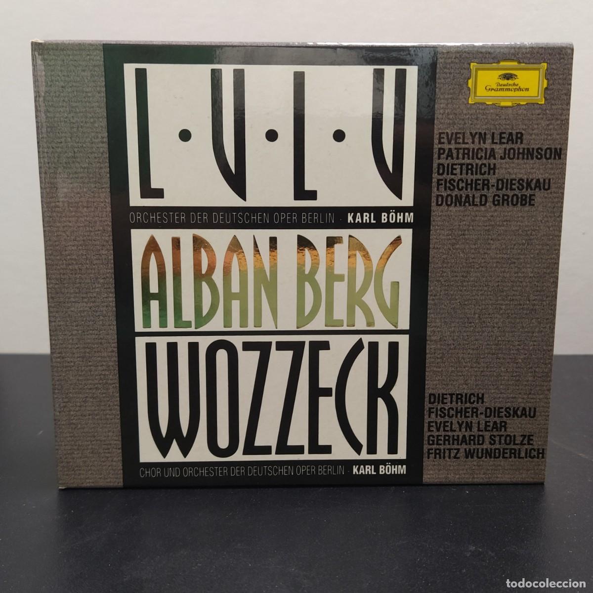 CDs de m&uacute;sica: Berg - Karl B&ouml;hm - Lulu, Wozzeck (3xCD)