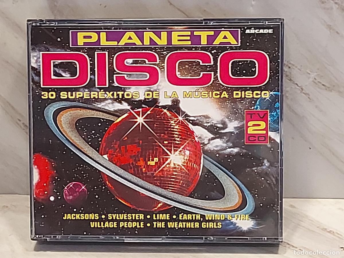 Musik-CDs: VARIOS ARTISTAS | PLANETA DISCO | 30 SUPER&Eacute;XITOS DE LA M&Uacute;SICA DISCO | DOBLE CD | ARCADE