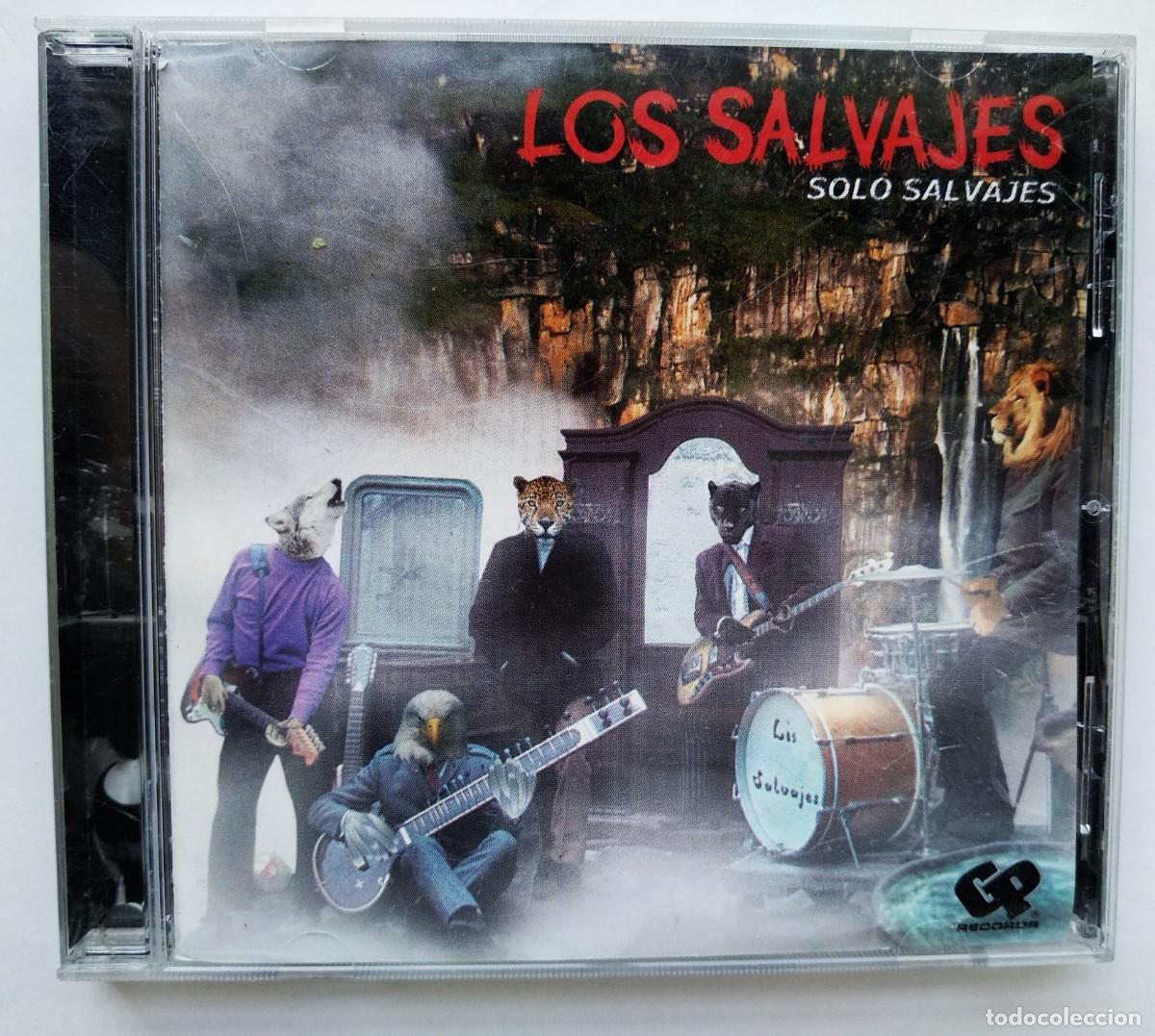 CDs de m&uacute;sica: LOS SALVAJES. SOLO SALVAJES. CD.