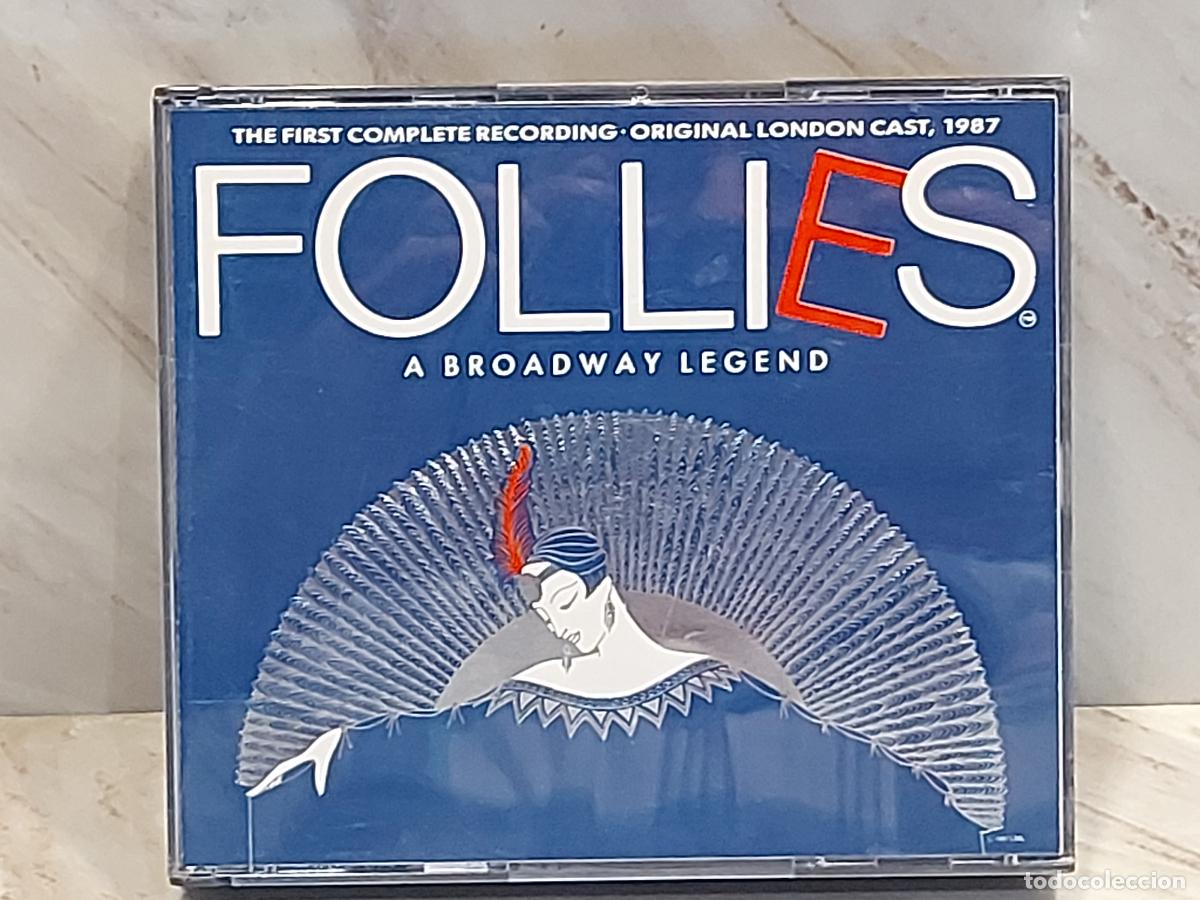 CDs de m&uacute;sica: STEPHEN SONDHEIM | FOLLIES A BROADWAY LEGEND | ORIGINAL LONDON CAST 1987 | DOBLE CD