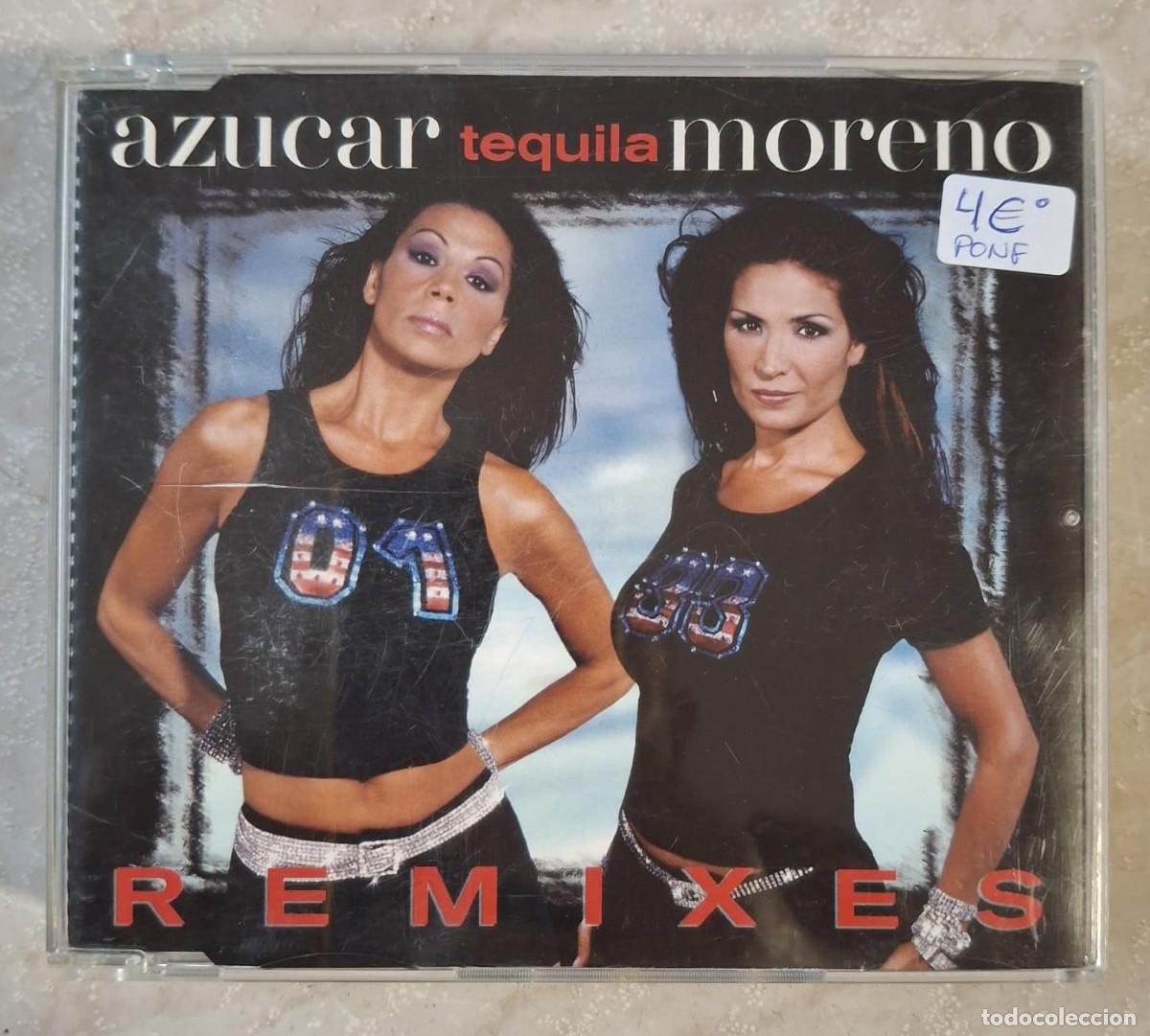 CDs de m&uacute;sica: CD AZUCAR MORENO TEQUILA REMIXES - Foto 1