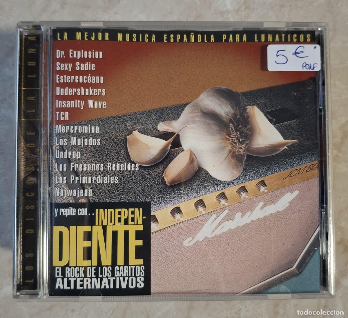 CDs de m&uacute;sica: CD INDEPEN-DIENTE EL ROCK DE LOS GARITOS ALTERNATIVOS