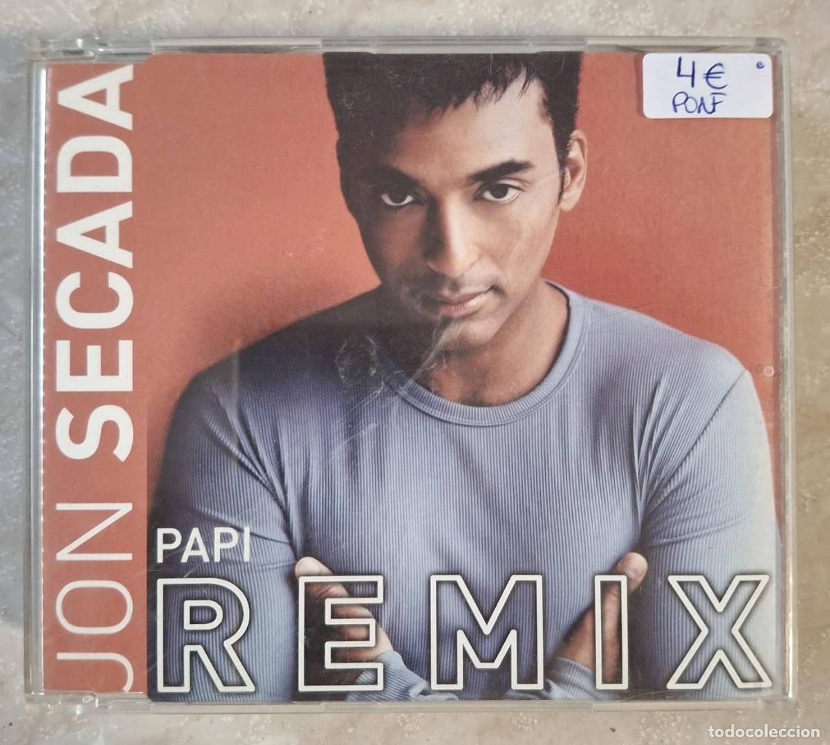 CDs de m&uacute;sica: CD JON SECADA PAPI REMIX