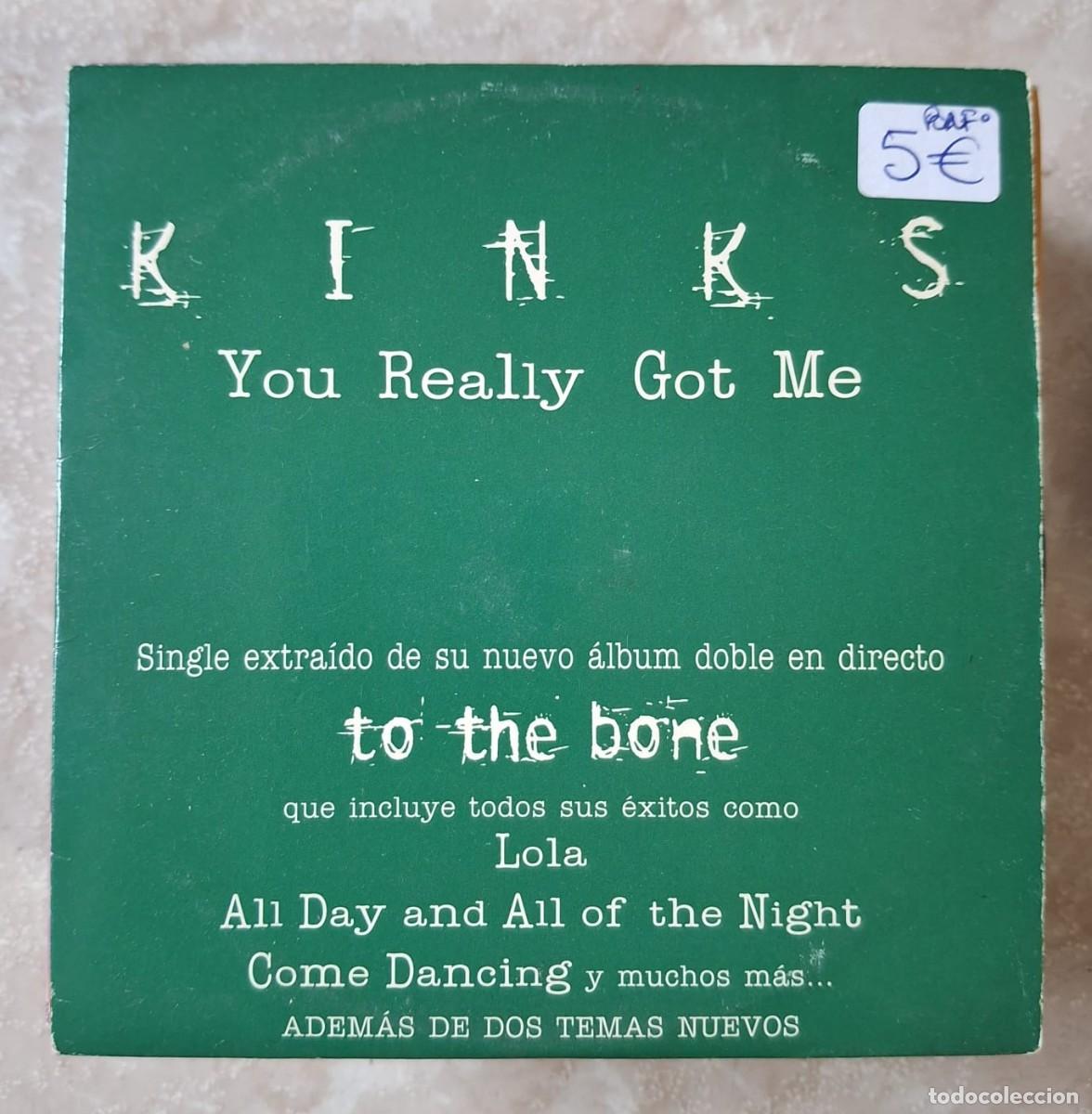 CDs de m&uacute;sica: CD KINKS YOU REALLY GOT ME