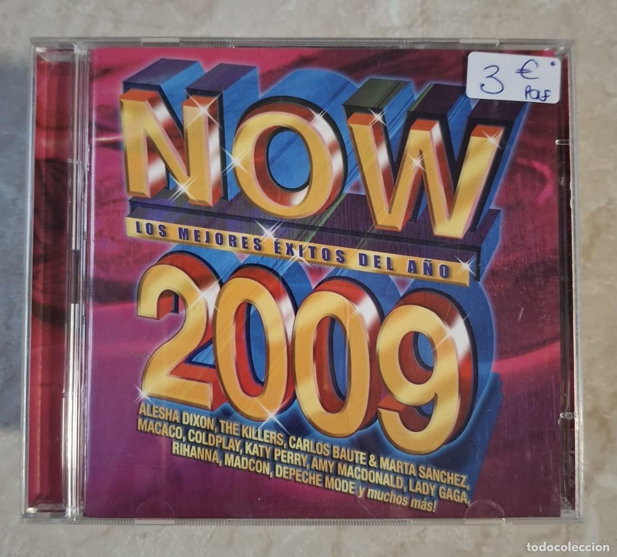 CDs de m&uacute;sica: CD NOW 2009 LOS MEJORES EXITOS DEL A&Ntilde;O