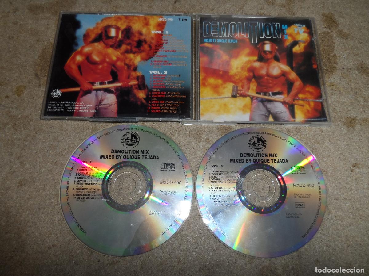 CDs de m&uacute;sica: DEMOLITION MIX - QUIQUE TEJADA