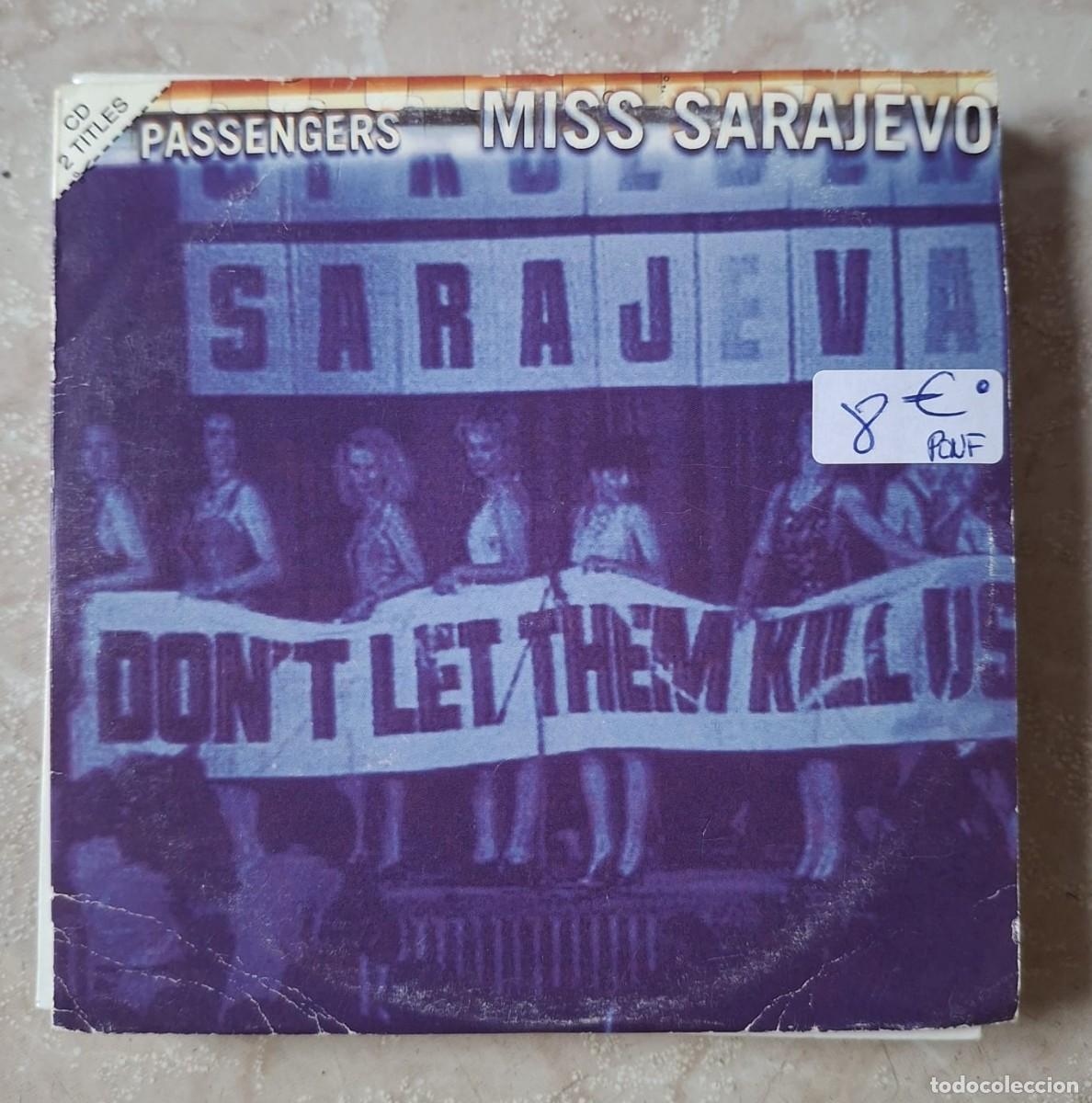 CDs de m&uacute;sica: CD PASSENGERS MISS SARAJEVO - Foto 1