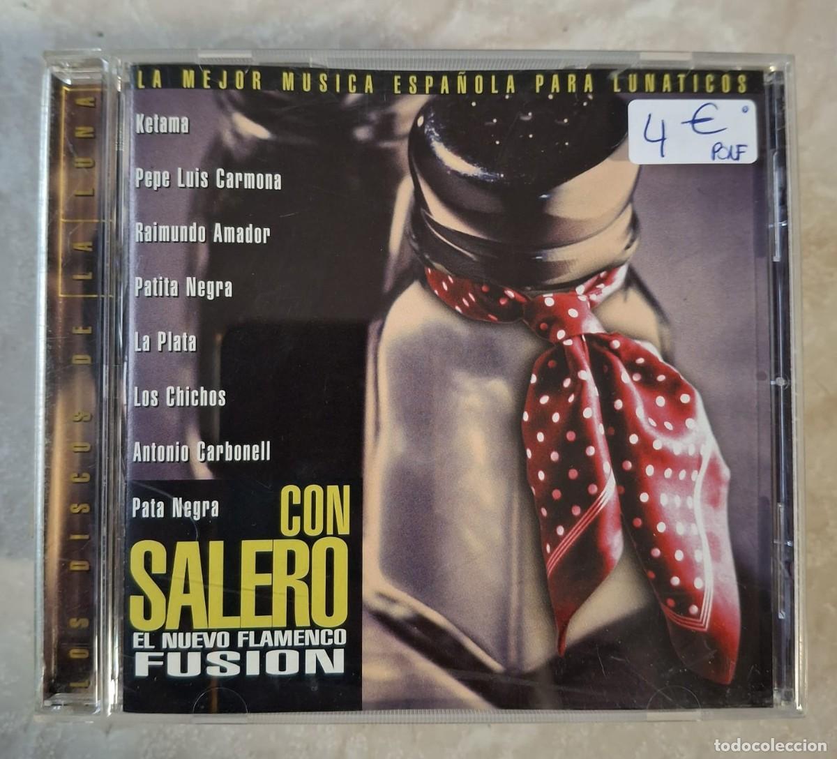 CDs de m&uacute;sica: CD PATA NEGRA CON SALERO EL NUEVO FLAMENCO FUSION