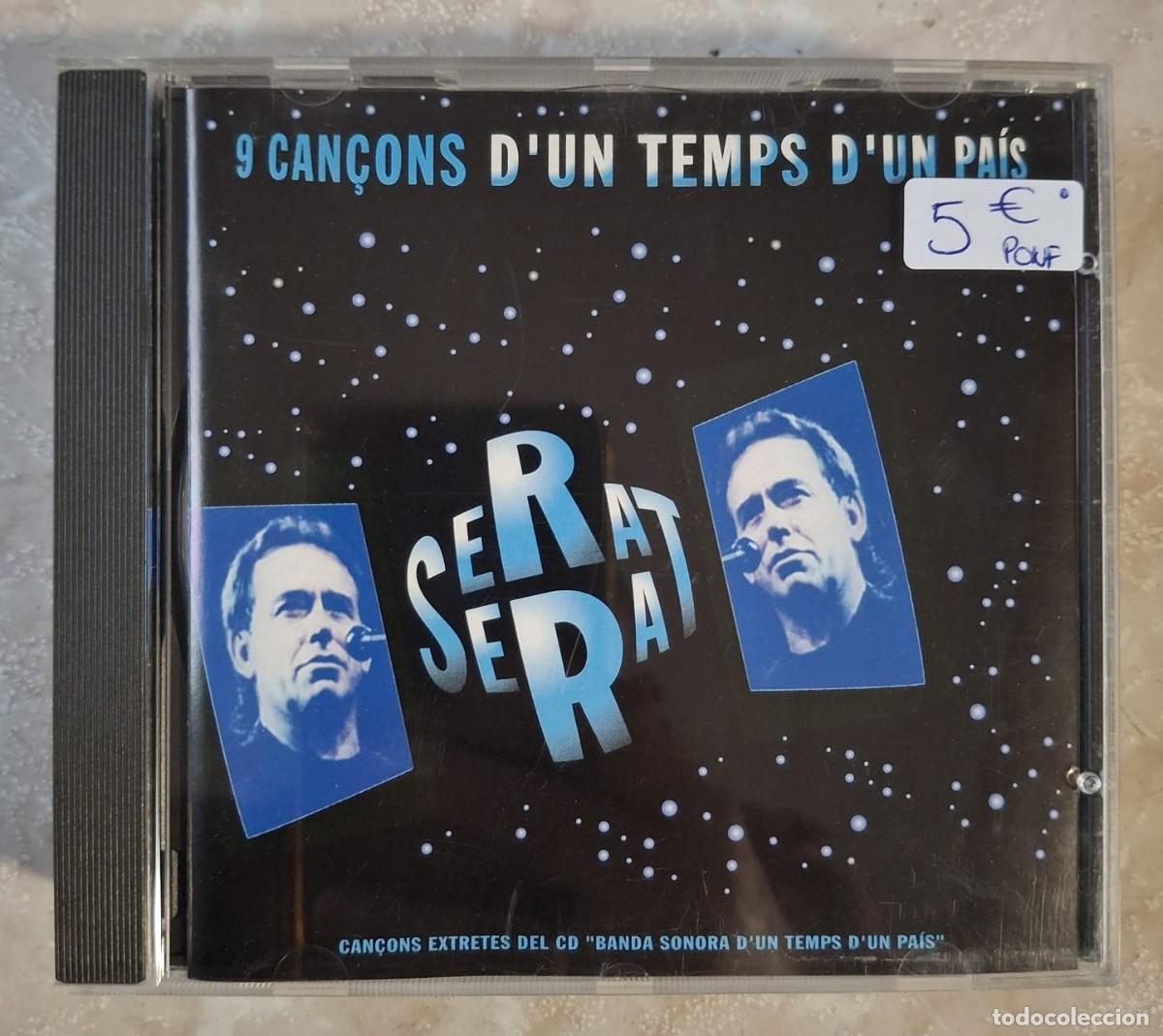 CDs de m&uacute;sica: CD SERRAT 9 CAN&Ccedil;ONS D'UN TEMPS D'UN PAIS