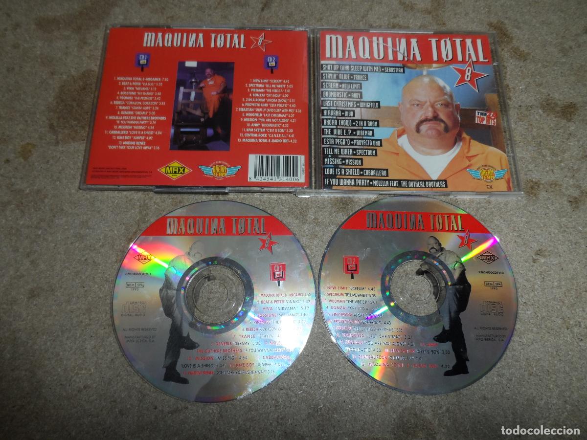 CDs de m&uacute;sica: MAQUINA TOTAL 8 - RECOPILATORIO