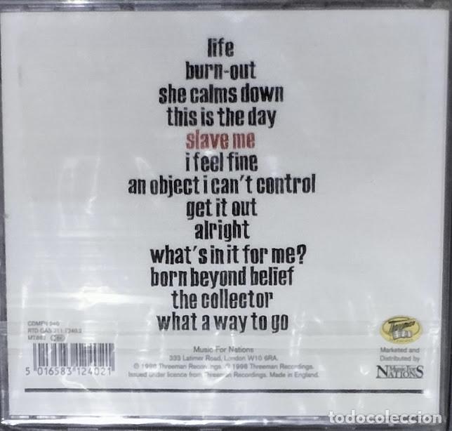 CDs de m&uacute;sica: Haystack - Slave Me - CD Music For Nations 1998. - Foto 2