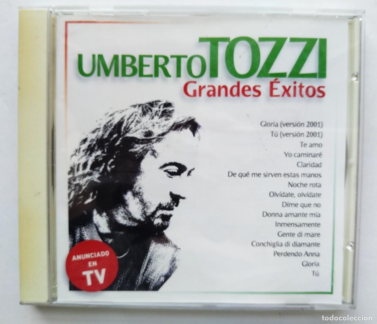 CDs de m&uacute;sica: UMBERTO TOZZI. GRANDES &Eacute;XITOS. CD. - Foto 1
