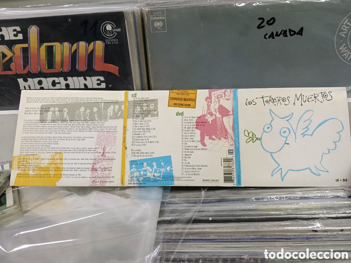 CDs de m&uacute;sica: Los toreros muertos CD + dvd 2007 - Foto 2