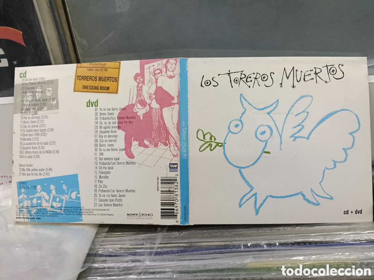 CDs de m&uacute;sica: Los toreros muertos CD + dvd 2007 - Foto 1