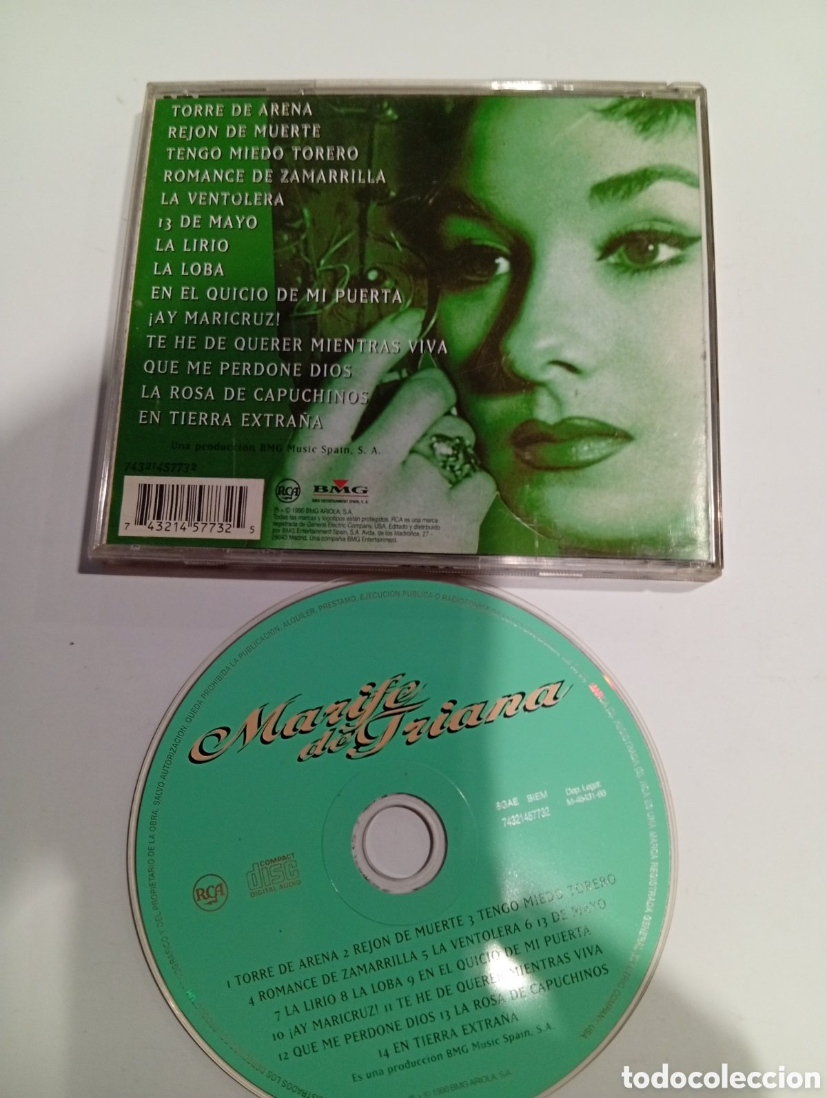 CDs de m&uacute;sica: Marif&eacute; de Triana Reinas de la Copla - Foto 2