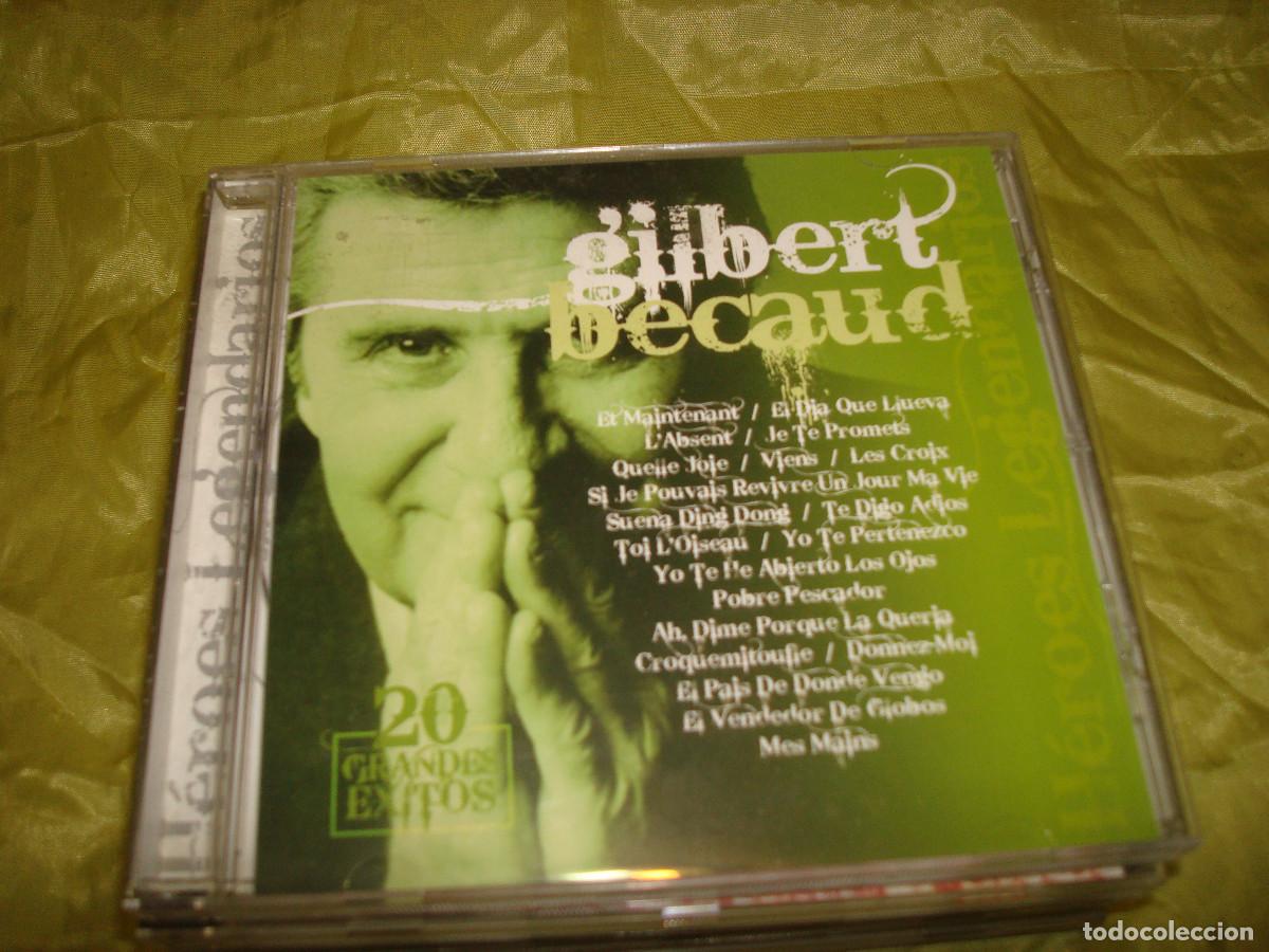 CDs de m&uacute;sica: GILBERT BECAUD. HEROES LEGENDARIOS. CD. IMPECABLE - Foto 1