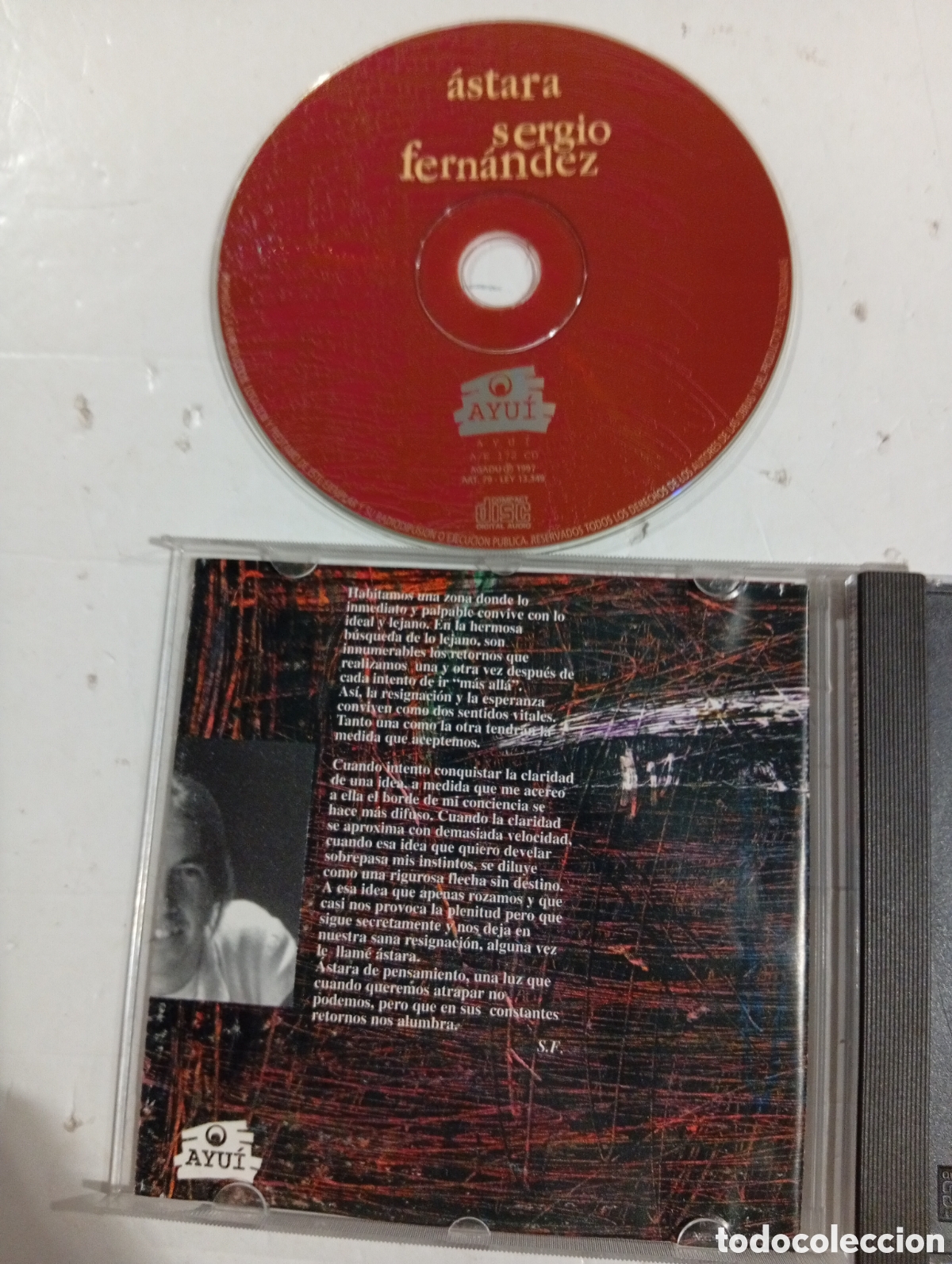 CDs de m&uacute;sica: Sergio Fern&aacute;ndez Astara - Foto 3