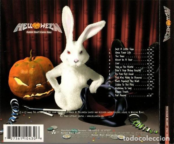 CDs de m&uacute;sica: Helloween - Rabbit Dont Come Easy (CD, Album, Ltd, Dig) - Foto 2