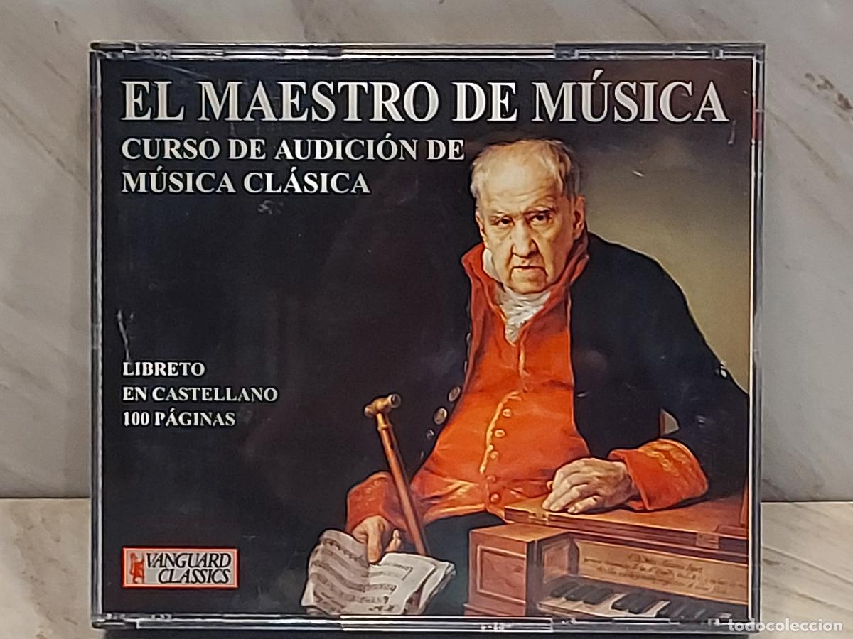 CDs de m&uacute;sica: EL MAESTRO DE M&Uacute;SICA | CURSO DE AUDICI&Oacute;N DE M&Uacute;SICA CL&Aacute;SICA | DOBLE CD | LIBRO 103 P&Aacute;GINAS | 1996