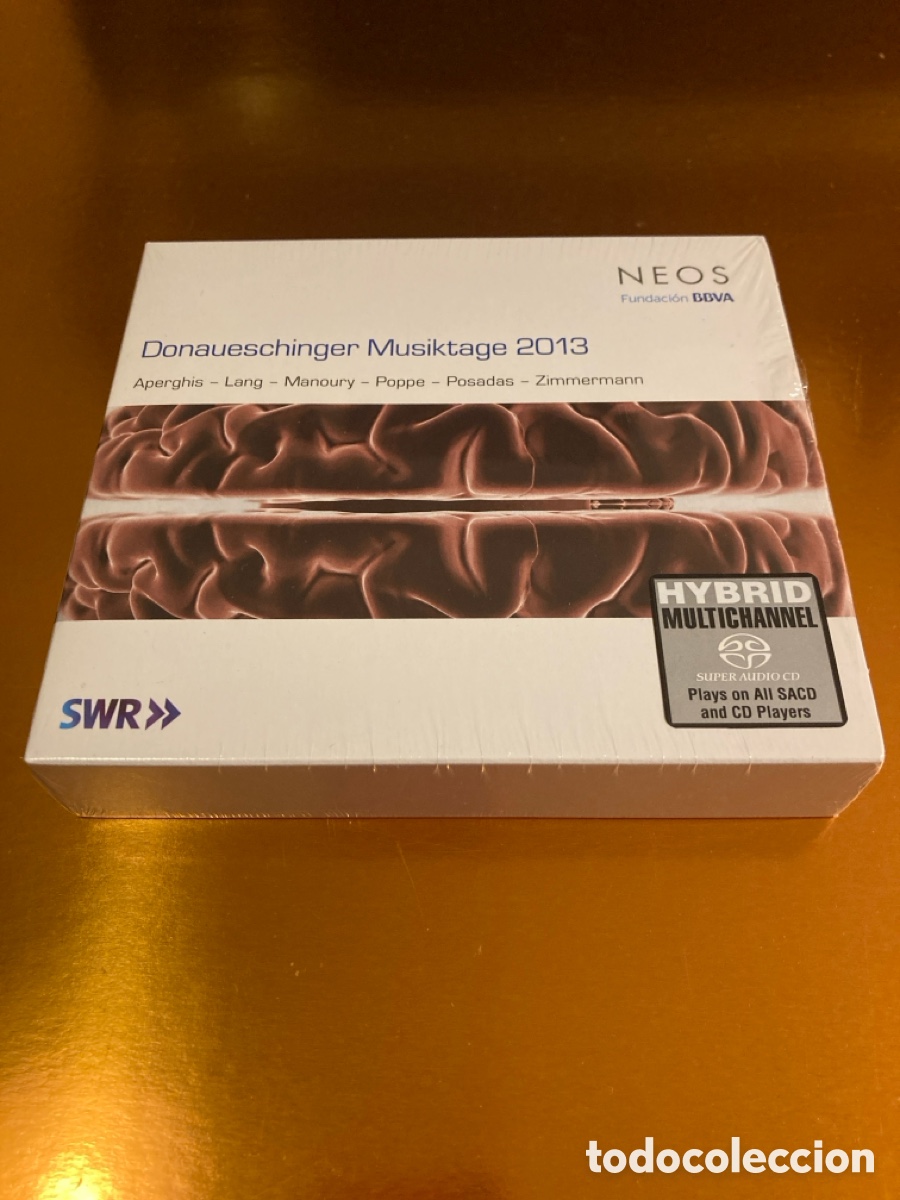 CDs de m&uacute;sica: Cofre Donaueschinger Musiktage 2013 (3 SACD H&iacute;brido) - NEOS Fundaci&oacute;n BBVA - Audi&oacute;filo