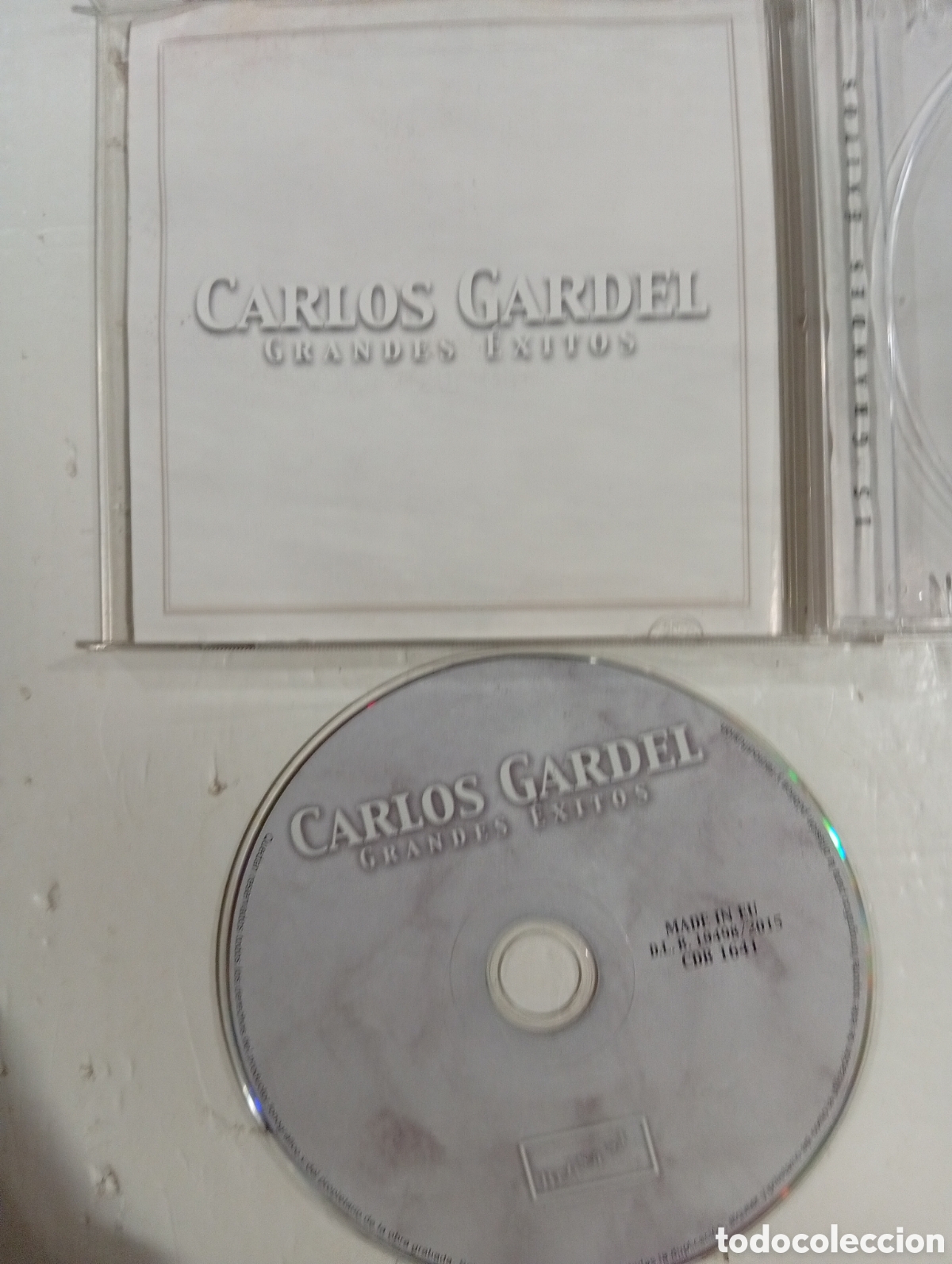 CDs de m&uacute;sica: Carlos Gardel Grandes &eacute;xitos - Foto 3