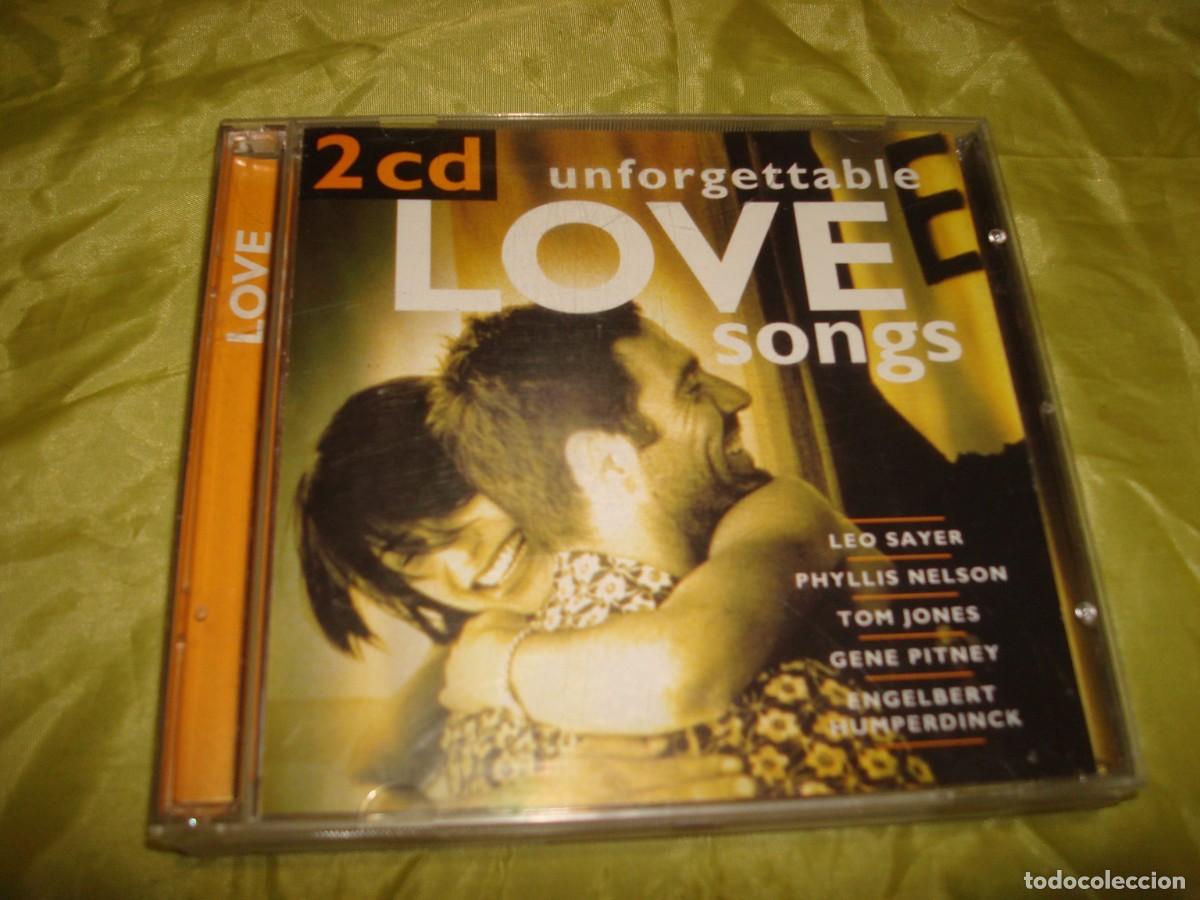 CDs de m&uacute;sica: UNFORGETTABLE LOVE SONGS. LEO SAYER, TOM JONES, GENE PITNEY..... 2 CD&acute;S(#)