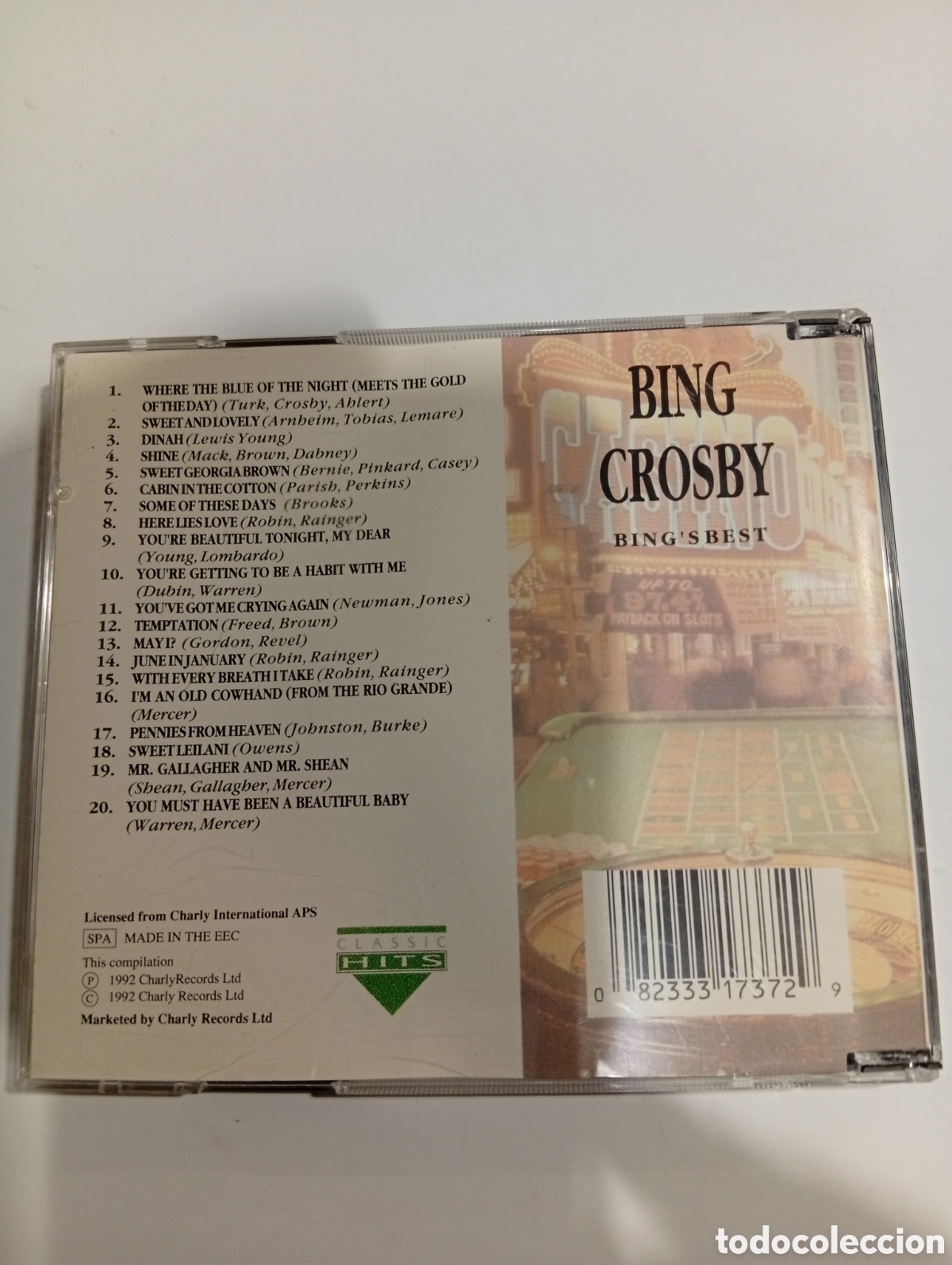 CDs de m&uacute;sica: Bing Crosby Bings Best - Foto 2