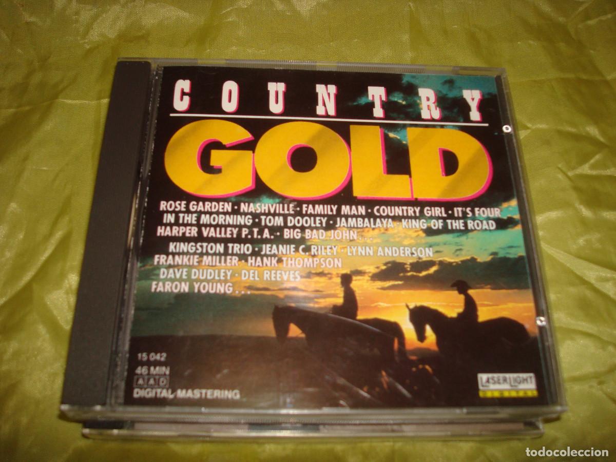 CDs de m&uacute;sica: COUNTRY GOLD. ROSE GARDEN, TOM DOOLEY, .... CD.