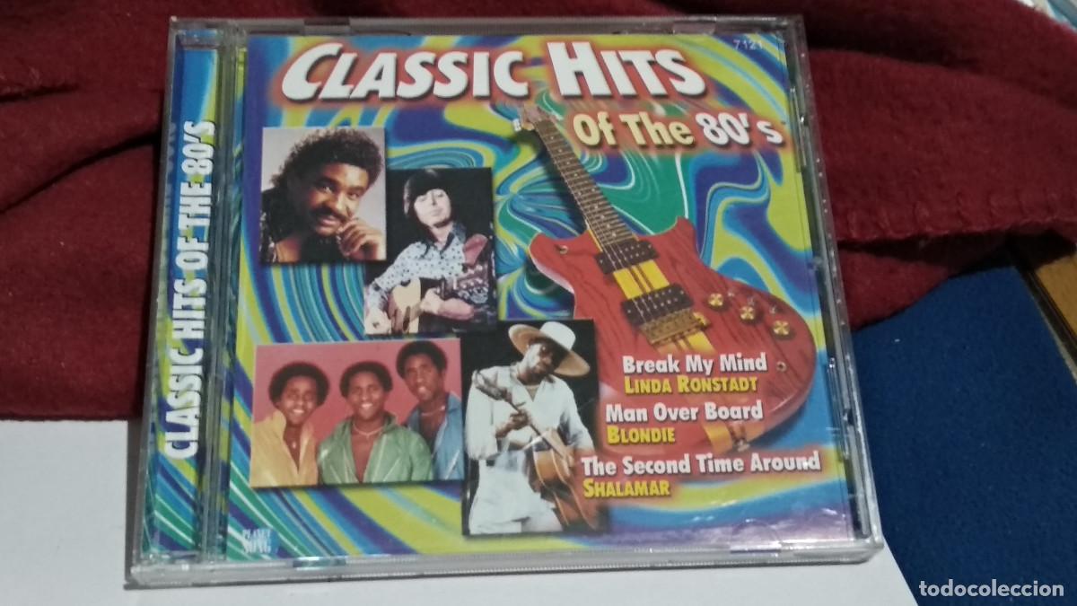 CDs de m&uacute;sica: CLASSIC HITS Of The 80's - CD Planet Song 2004 DISCO DANCE, ROCK -BLONDIE, SANTA ESMERALDA,16 TEMAS