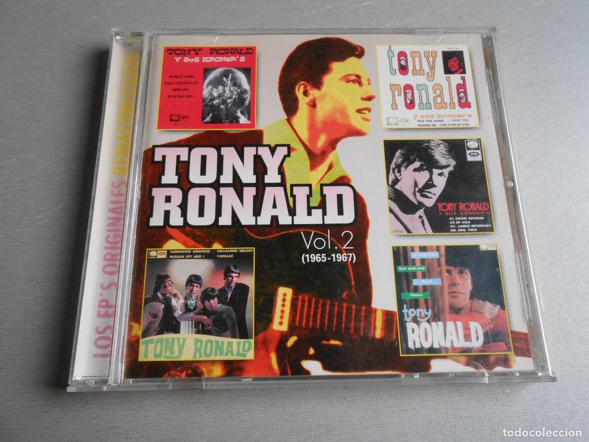CDs de m&uacute;sica: TONY RONALD - VOL.2 (1965-1967), CD, UN BILLETE COMPR&Oacute; + 19, A&Ntilde;O 2002, EMI 5 41629 2