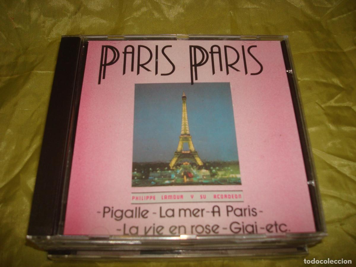 CDs de m&uacute;sica: PARIS PARIS&iexcl; PHILIPPE LAMOUR Y SU ORQUESTA. CD. IMPECABLE