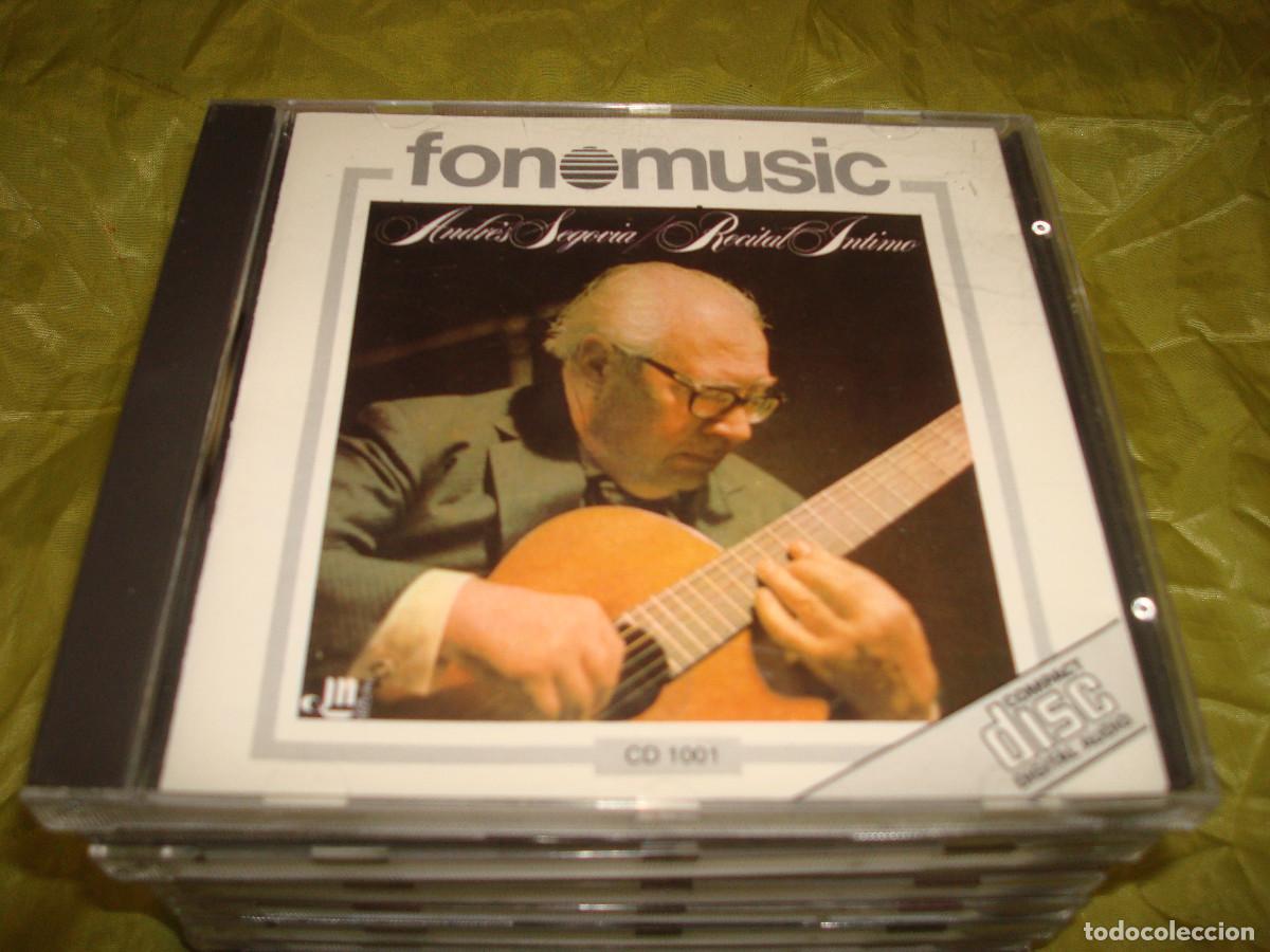 CDs de m&uacute;sica: ANDRES SEGOVIA. RECITAL INTIMO. FONOMUSIC. CD. IMPECABLE