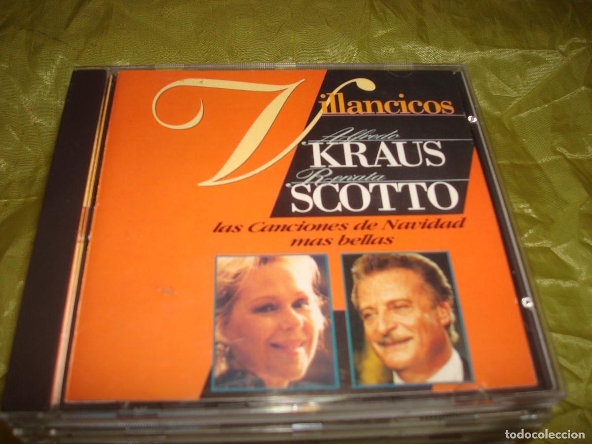 CDs de m&uacute;sica: ALFREDO KRAUS / RENATA SCOTTO. VILLANCICOS. LAS CANCIONES DE NAVIDAD MAS BELLAS. CD. IMPECABLE(#)