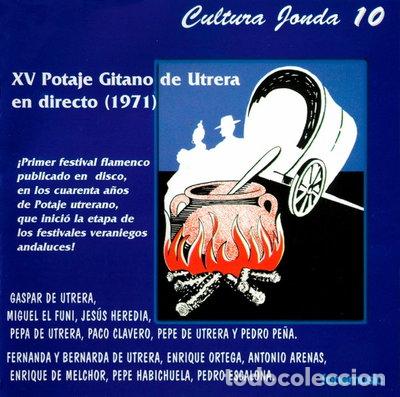 CDs de m&uacute;sica: XV Potaje Gitano de Utrera en directo (1971)- 8423479047376