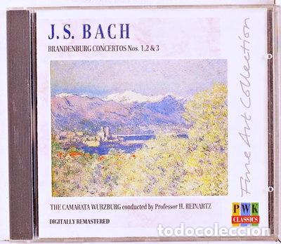 CDs de m&uacute;sica: Brandenburg Concertos Nos. 1, 2 & 3- 5010946110225