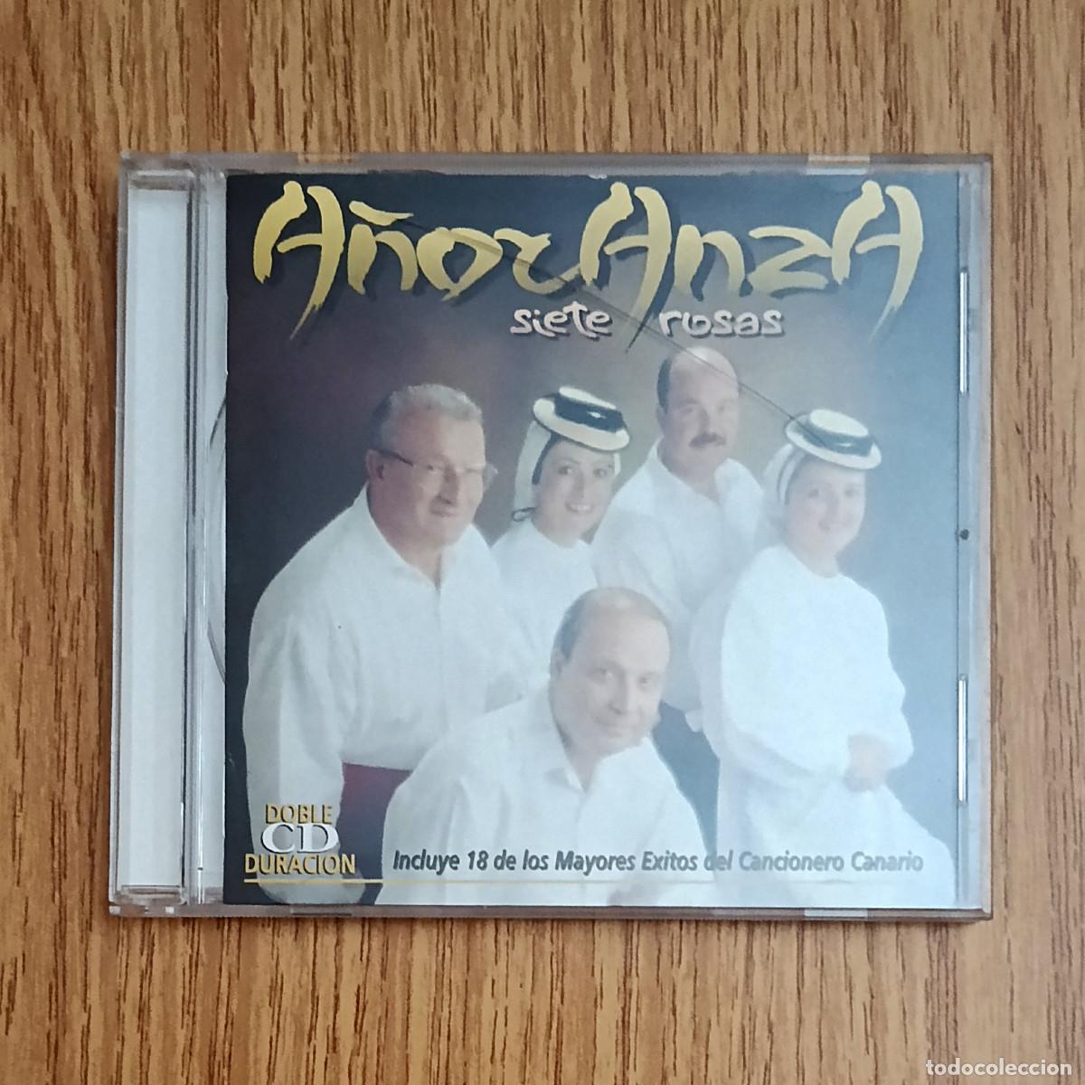 CDs de m&uacute;sica: CD M&Uacute;SICA CANARIA - A&Ntilde;ORANZA - SIETE ROSAS | 1995 | Tenerife - Canarias
