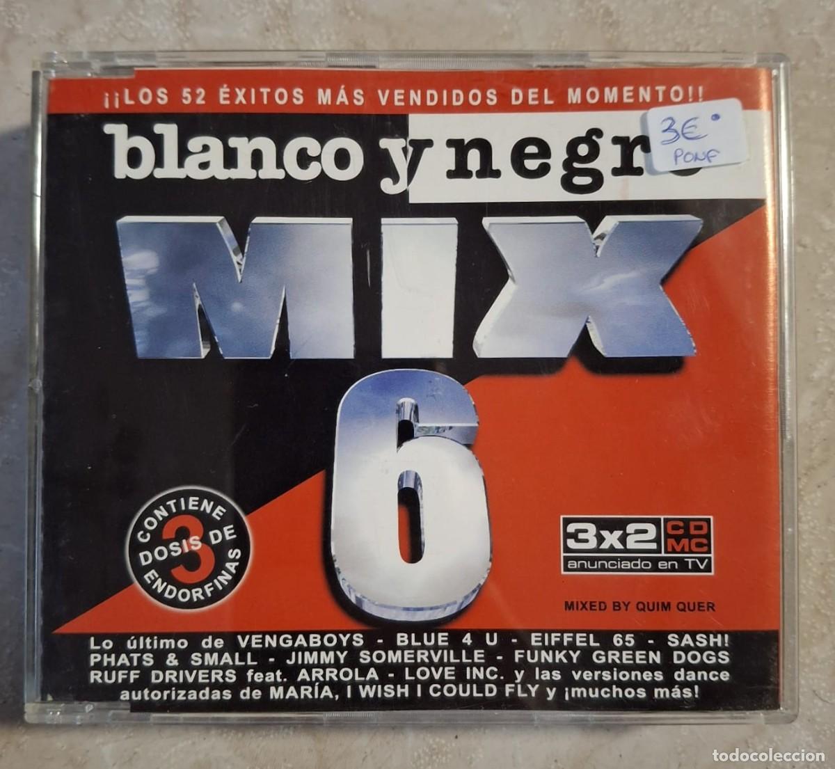 CDs de m&uacute;sica: CD BLANCO Y NEGRO MIX 6 - Foto 1