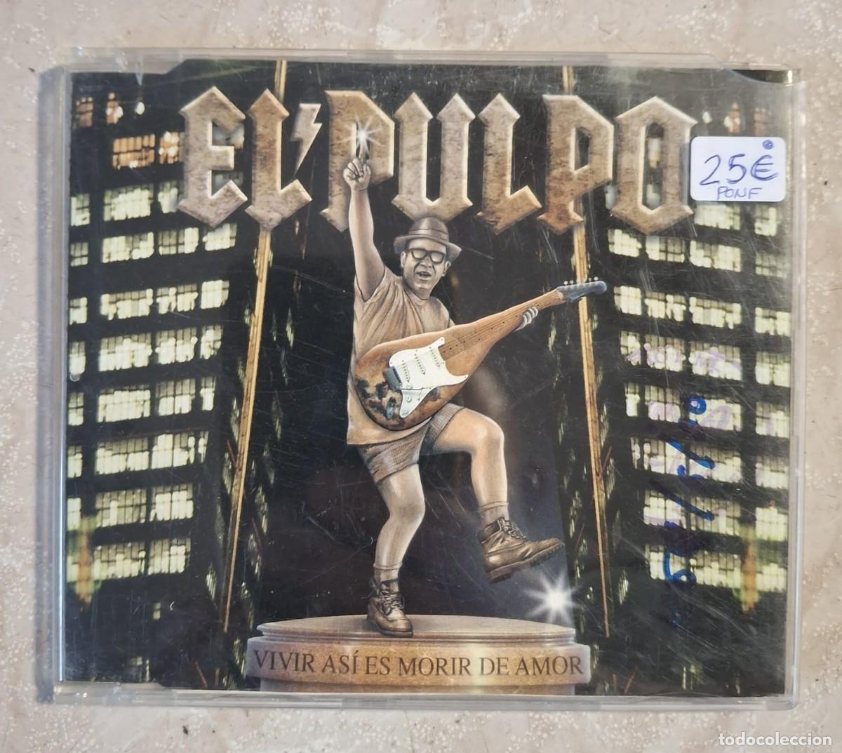 CDs de m&uacute;sica: CD EL PULPO VIVIR ASI ES MORIR DE AMOR