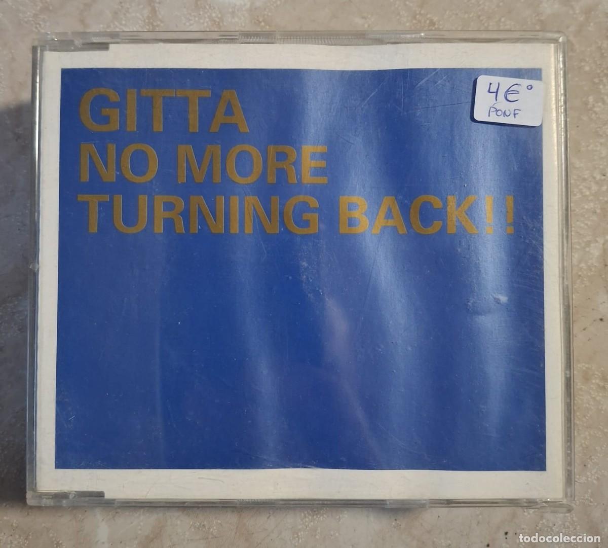 CDs de m&uacute;sica: CD GITTA NO MORE TURNING BACK - Foto 1
