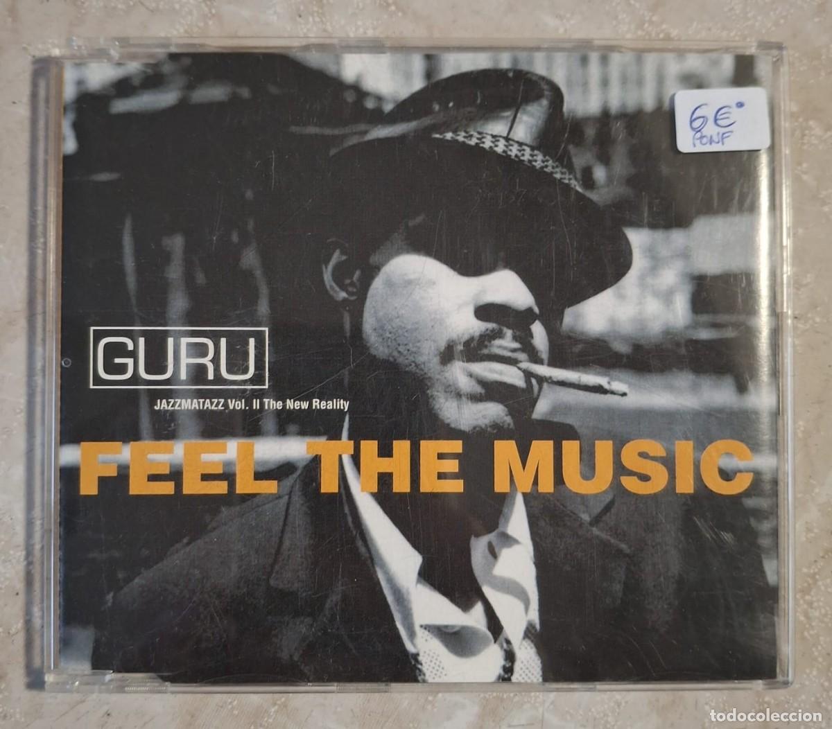 CDs de m&uacute;sica: CD GURU FEEL THE MUSIC - Foto 1