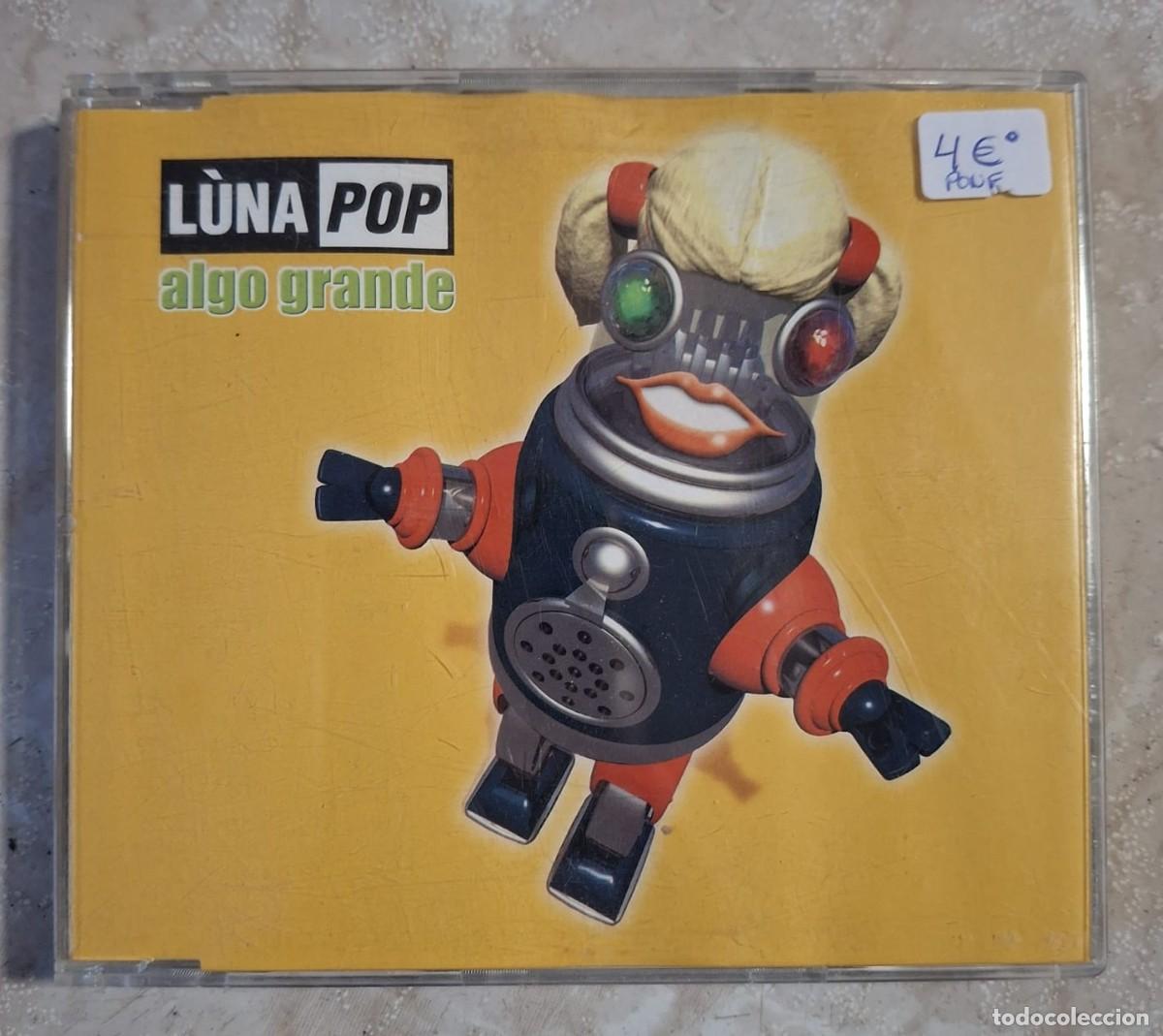 CDs de m&uacute;sica: CD LUNA POP ALGO GRANDE