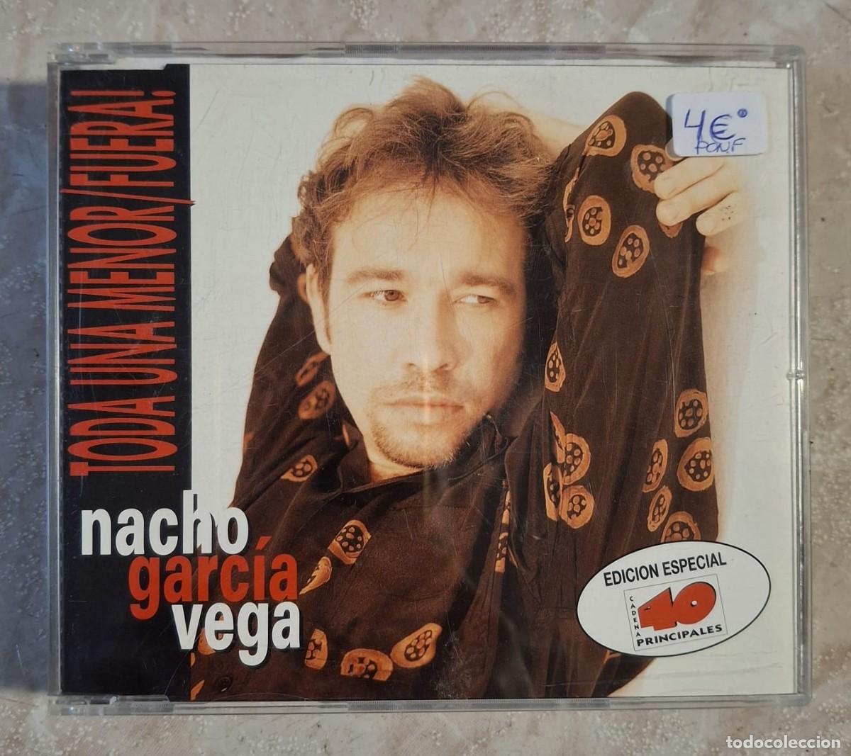 CDs de m&uacute;sica: CD NACHO GARCIA VEGA TODA UNA MENOR FUERA