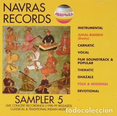CDs de m&uacute;sica: Navras Sampler 5- 0760452500526
