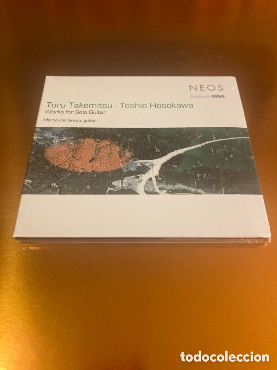 CDs de m&uacute;sica: Toru Takemitsu - Toshio Hosokawa - Works for Solo Guitar CD - Marco Del Greco