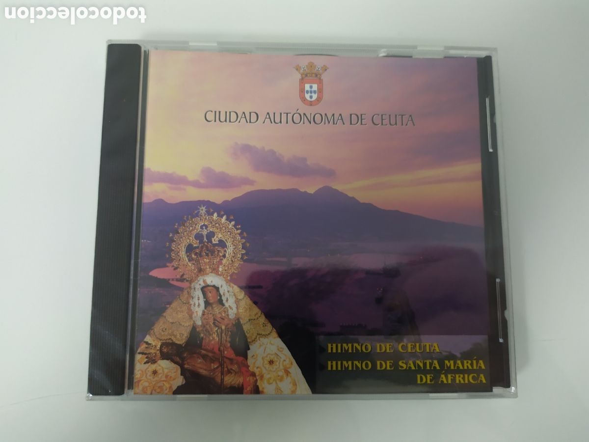 CDs de m&uacute;sica: CIUDAD AUTONOMA DE CEUTA (HIMNO DE CEUTA + HIMNO DE SANTA MARIA DE AFRICA) CD ALBUM 2000 EN BLISTER